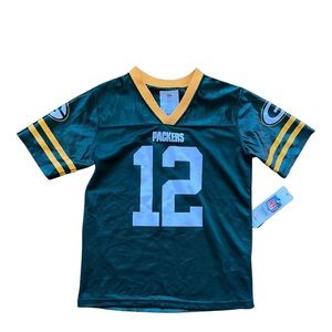 #12 Aaron Rodgers Home Jersey Game Jersey